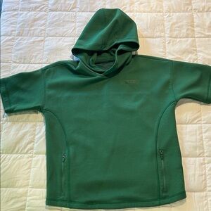 Abercrombie Kids  Green Hoodie short sleeve 13/14 XL